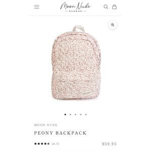 Moon Nude Peony Backpack